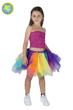 TOP ELASTICO TINTA UNITA FUCSIA